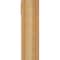 Ekena Millwork Balboa Block Rough Sawn Bracket w/ Offset Brace, Western Red Cedar, 6"W x 16"D x 20"H BKT0604X16X20BOA05RWR - alternate 4